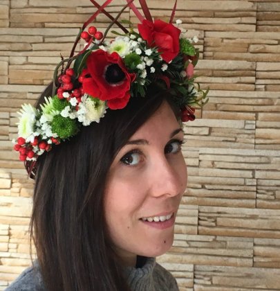 Reine Jeanne – Couronne de fleurs