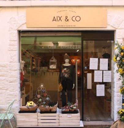 Aix and Co – Concept Store créateurs & salon de thé
