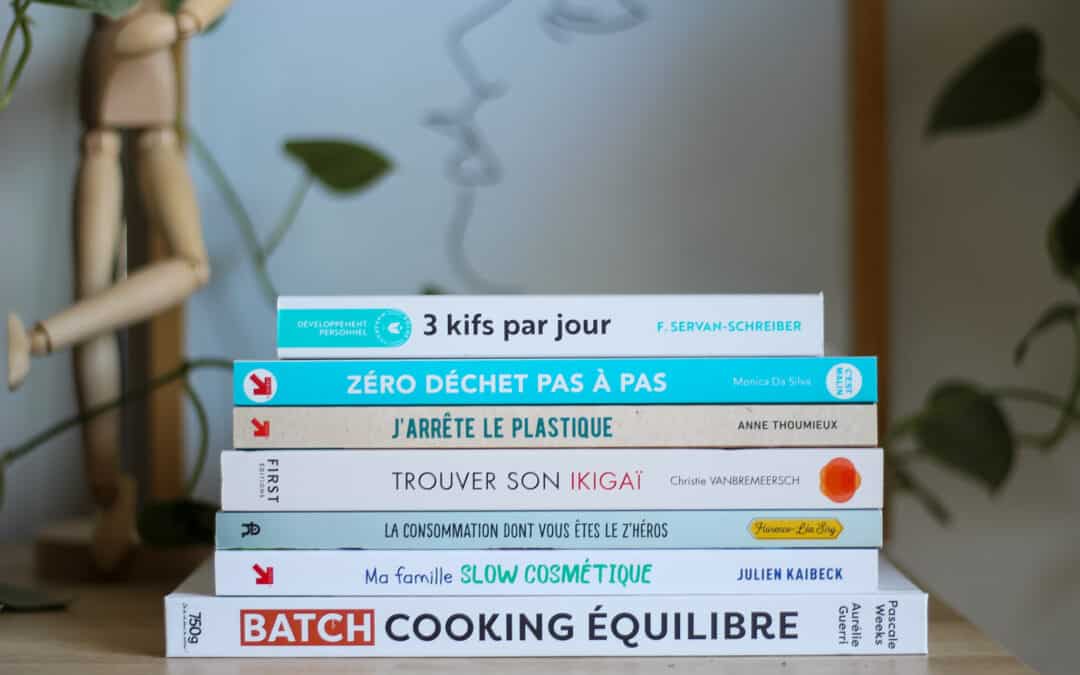 Ma sélection livres – Green, Zéro déchet & Développement Personnel