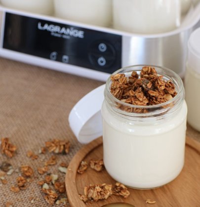 Faire ses yaourts maison avec la yaourtière Lagrange