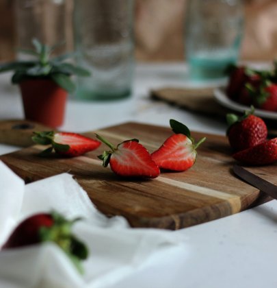 Astuce zéro déchet: Sirop de queues de fraises