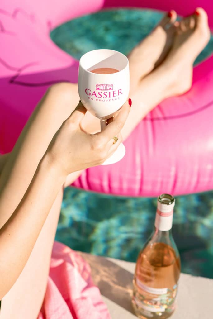 Collaboration Château Gassier x Le Lab' by Estelle