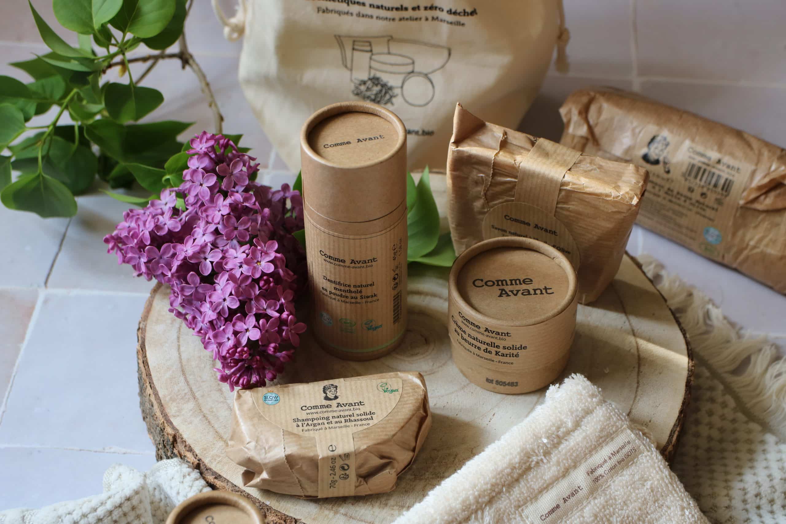 Cosmétiques naturels Comme Avant