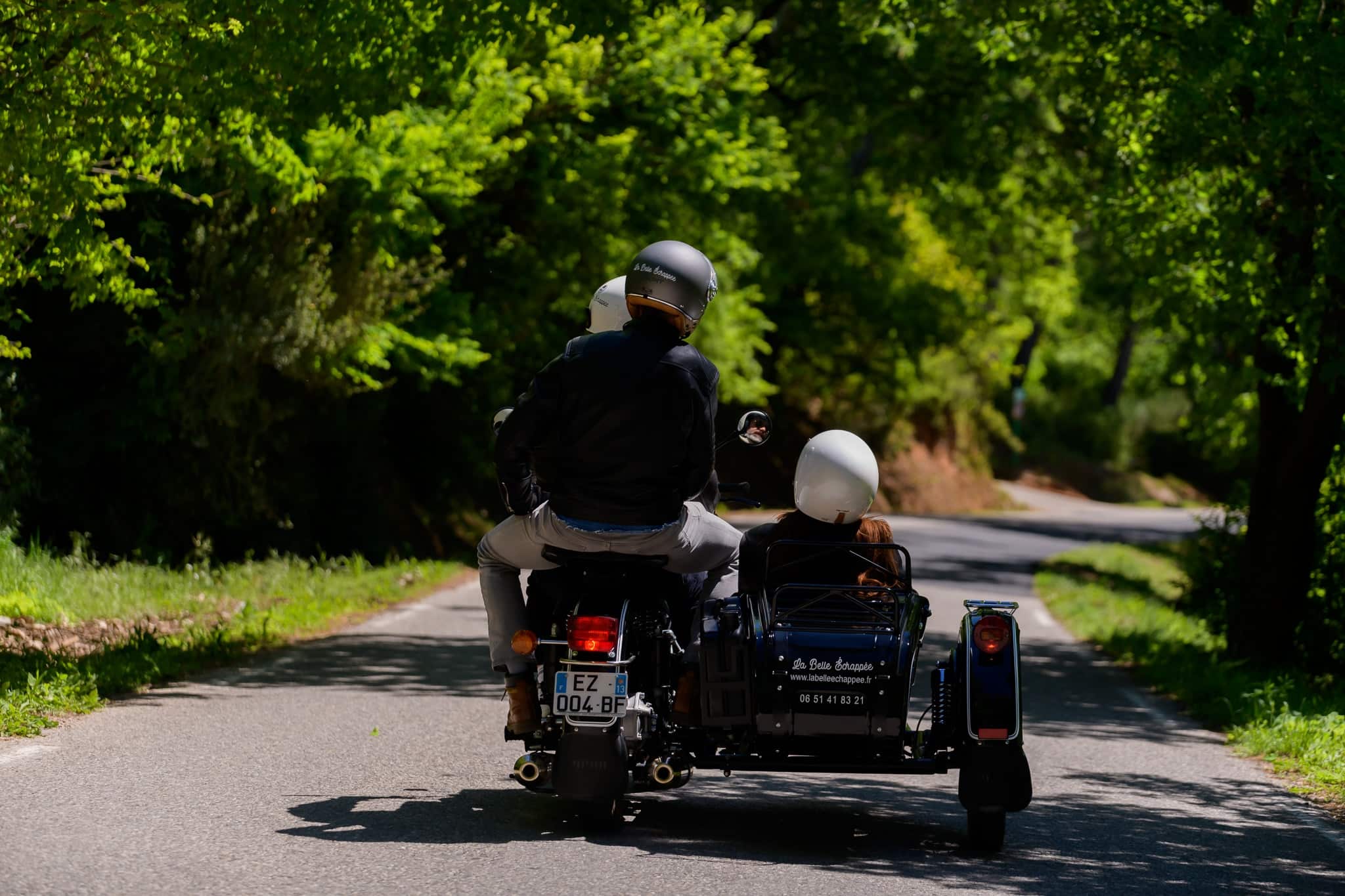 Balade en side-car autour de la Sainte-Victoire